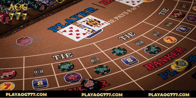 Baccarat là một game bài đến từ châu Âu sử dụng bộ bài Tây 52 lá 